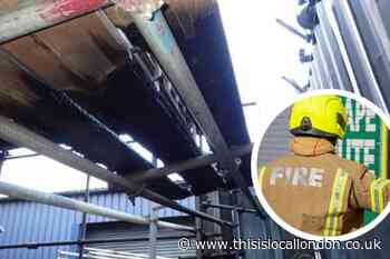 London Fire Brigade warning after New Road, Rainham blaze