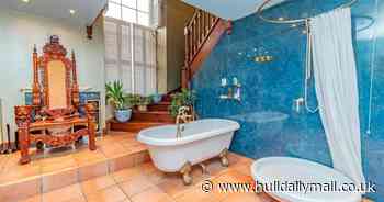 Quirky stately home for sale where buyer will literally sit on throne to go to the toilet