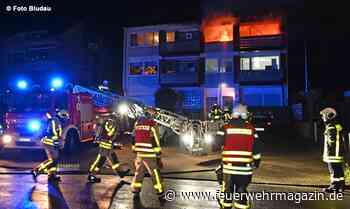 Letzte Rettung: Sprung vom Balkon im 2. OG