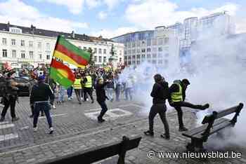 Pro-Koerdische betoging in Brussel loopt uit de hand: vechtpartij op Luxemburgplein