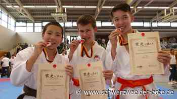 Mitteldeutsche Meisterschaft: JKA-Karate-Dojo Calw holt mehrere Medaillen