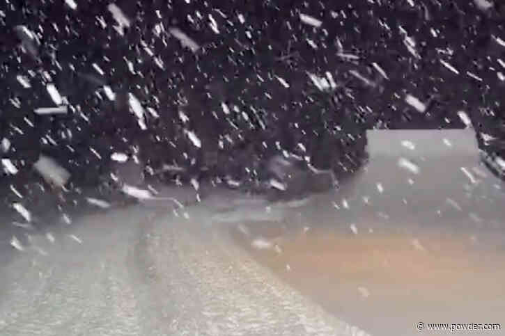 Utah Resorts See Fresh Dumping Of Snow Over The Weekend