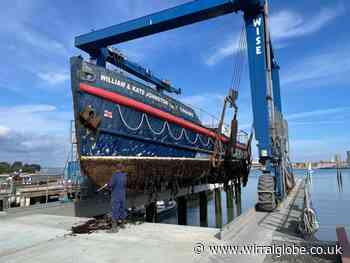 William & Kate Johnston lifeboat returns to Wirral