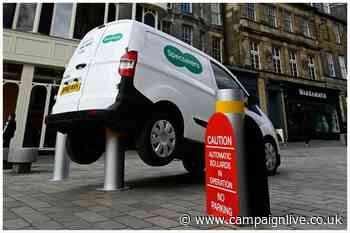 Specsavers ‘crashes’ van in marketing stunt