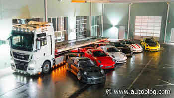 'Toys for Boys' Collection is a package deal: six 991-series 911 GT cars and a Man truck