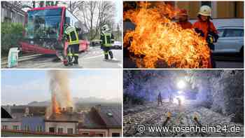 „Durchgehend im Einsatz“: Rekord-Jahr für die Feuerwehr Wasserburg – und ein neuer Vorstand