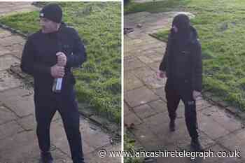 CCTV images released after £2,000 TV stolen in Preston