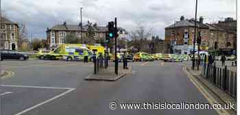 Wood Green High Road shut by Met police after crash