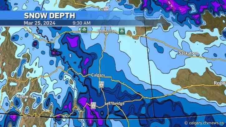 Watch your step! Icy conditions in Calgary due to snowfall melt