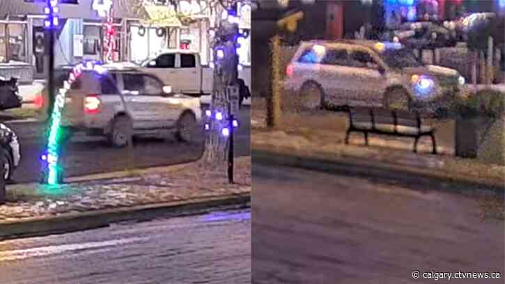 RCMP searching for vehicle involved in Cochrane hit-and-run