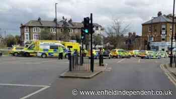 Wood Green High Road crash sees two hurt and driver arrested