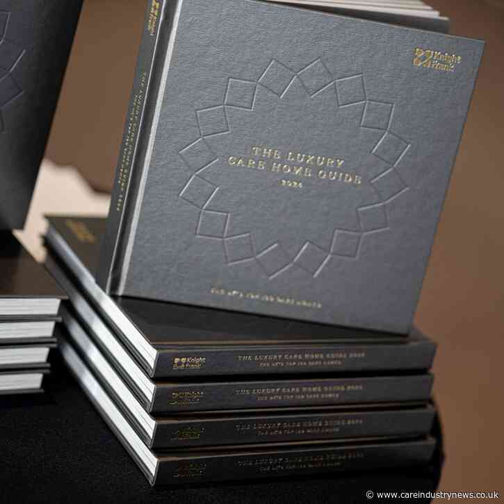 St Mary’s Group Care Homes Recognised in Knight Frank’s Luxury Care Home Guide 2024