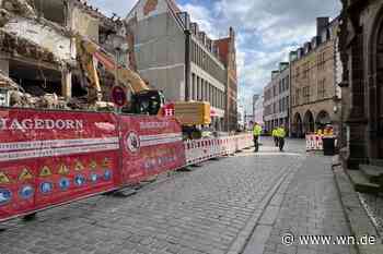 Abriss am Alten Steinweg macht Platz für das Dom-Museum