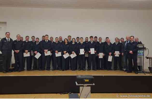 FW Overath: Wehrversammlung der Freiwilligen Feuerwehr Overath