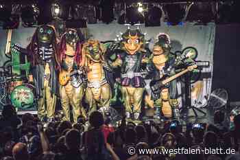 Dinosaurier-Band Heavysaurus rockt in Vlotho