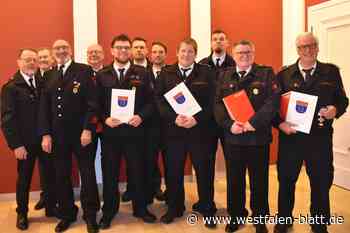 Feuerwehr Bad Oeynhausen blickt auf viele größere Einsätze zurück