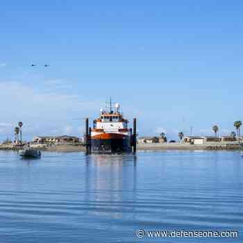 Marines trade slow ships for drones and supply caches as they prep for modern warfare