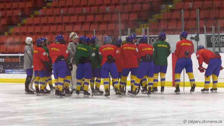'This opportunity is just unbelievable': Calgary Canucks invite Ukraine U18 team to train