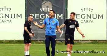 Everything Hull City head coach Liam Rosenior said on the striker debate and Noah Ohio