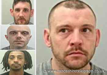 This week's most wanted men being hunted in East Lancashire