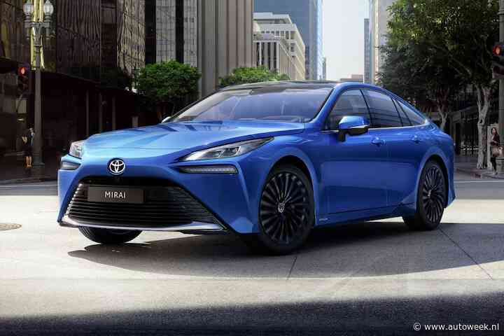 Waterstof-EV Toyota Mirai wordt duurder