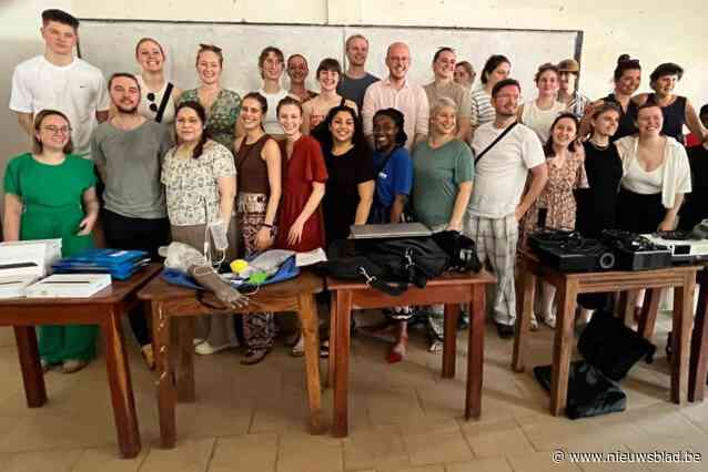 Brusselse Odisee-studenten organiseren screenings en bloedinzameling in Benin