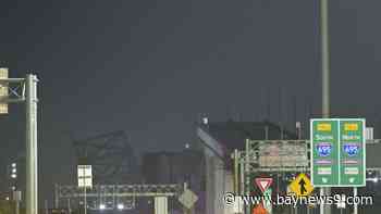 Cargo ship hits Baltimore's Key Bridge, bringing it down