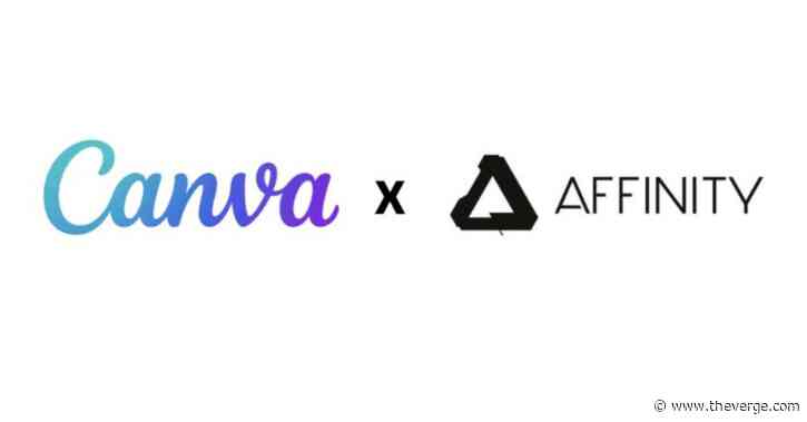 Canva acquires Affinity to fill the Adobe-sized holes in its design suite