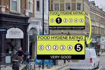 DAAKOO restaurant West Hampstead gets 5/5 food hygiene score