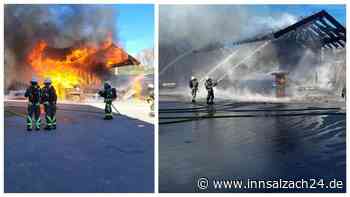 Feuer-Inferno in Seeon-Seebruck - So hoch ist der Schaden und das ist über die Ursache bekannt