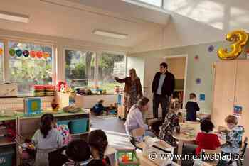 Nieuwe kleuterklas in Het Molentje plechtig geopend