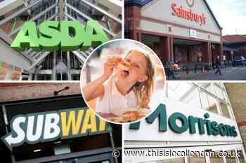 Where kids can eat for free or £1 in Easter half term