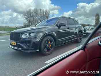 Gespot – Bentayga wordt ingezet als werkpaard
