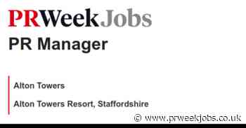Alton Towers: PR Manager
