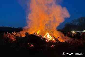 Stadt mahnt zur Vorsicht beim Osterfeuer