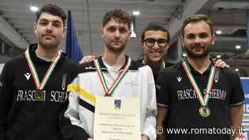 Frascati Scherma, la squadra di spada promossa in serie A2