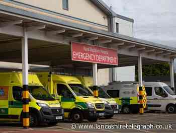 More than 100 people in Royal Blackburn Hospital A&E today