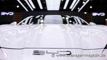 Elektroauto: BYD muss dem Preiskampf Tribut zollen