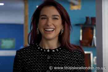 Dua Lipa returns to Hampstead school for Radio 1 audition