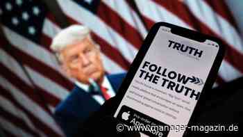 Donald Trump: Truth Social Aktienanstieg beschert ihm weiteren Reichtum