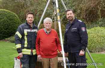 FW Celle: "Danke" nach Rettung aus Brunnen - Feuerwehr rät zur Vorsicht!