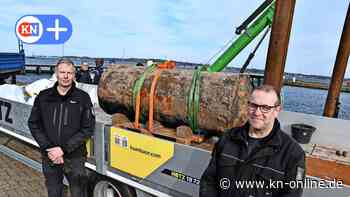Warum ein Blindgänger mit Polizei-Eskorte durch Kiel rollte