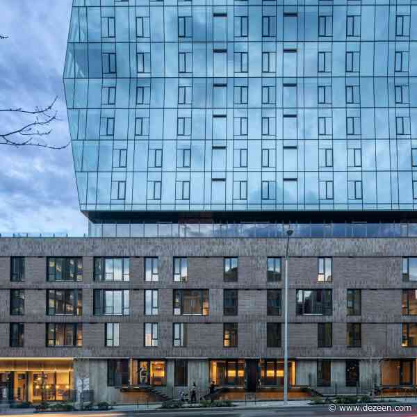 Hewitt creates residential tower in Seattle informed by stack of magazines