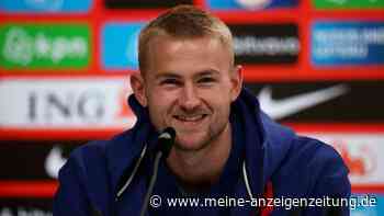 Vor Duell gegen Deutschland: De Ligt bekennt sich zum FC Bayern