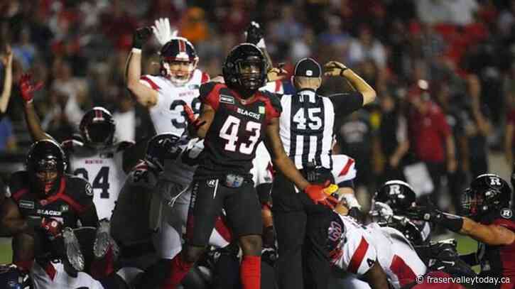 Calgary Stampeders signed veteran American linebacker Shaheed Salmon