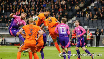 Die EM kann kommen: Kurioses Schulter-Tor lässt Deutsche gegen Holland jubeln