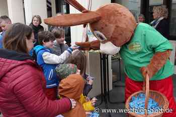 In Warburg ist der Osterhase los