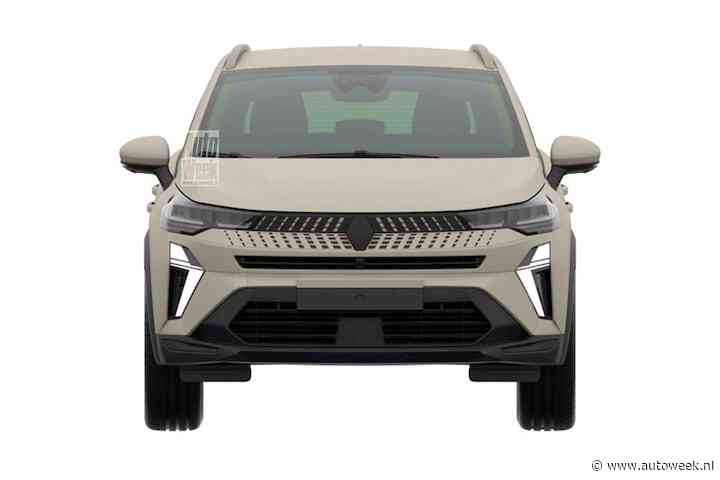 Flink gefacelifte Renault Captur verschijnt volgende week