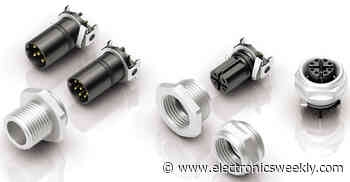 Surface-mount industrial M12 connectors