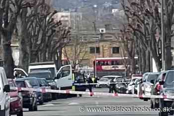 Daneby Catford incident: Man ‘barricaded with gas canister’